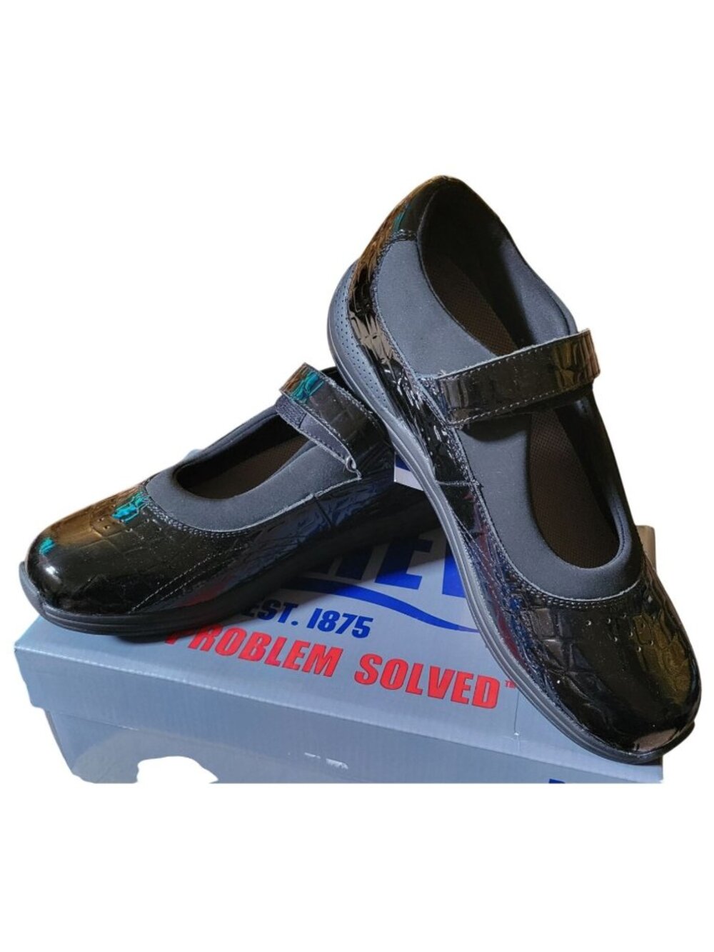 *NEW* Drew Rose Women's Cushioned Mary Jane - 10.5 Narrow - Black 14375-99